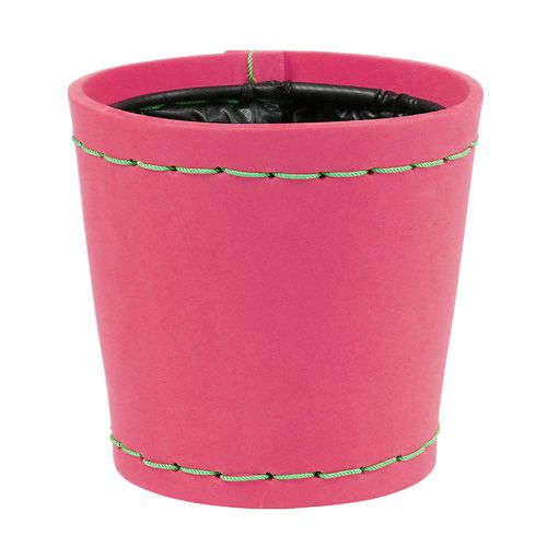 Floristik24 Dekorativ kruka rosa Ø12cm H11.5cm