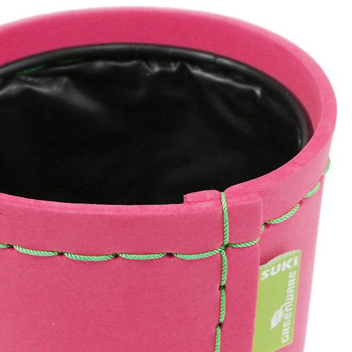 Floristik24 Dekorativ kruka rosa Ø12cm H11.5cm