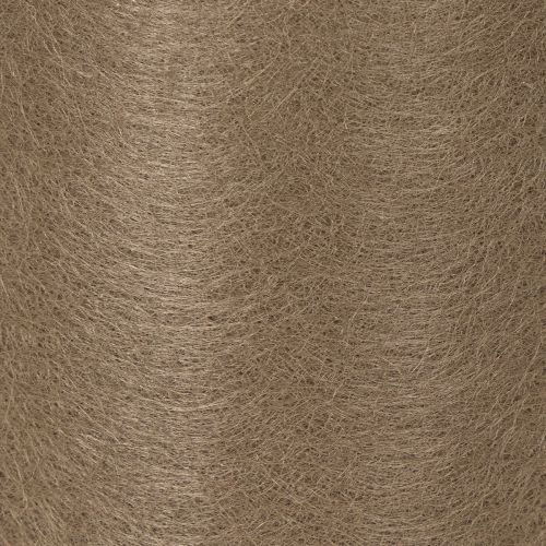 Borddekorationsrulle i brunt, non-woven-tyg, 24 cm x 25 m, för festbord | Floristik24.se