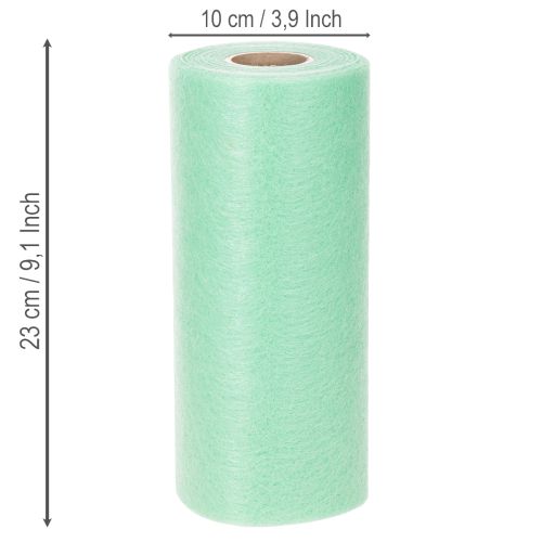 Grön rulle non-woven tyg, 25 m, bordsdekoration, säljs per meter | Floristik24.se