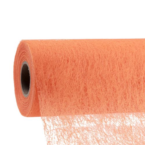 Dekorativ bordslöpare i fleece dekorativ bordslöpare i fleece orange 23cm 25m