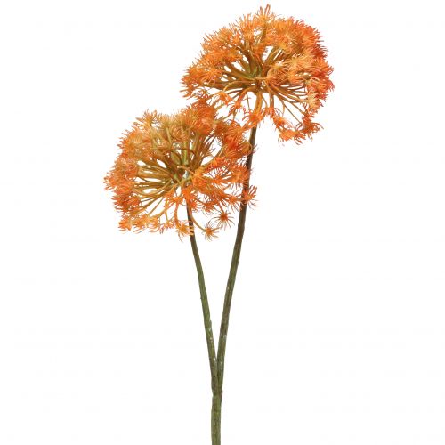 Artikel Deco gren konstgjord gren höstdekoration 2 blomställningar orange 82cm