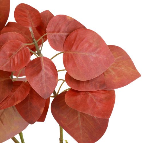 Artikel Deco gren deco blad konstgjorda talg träd röda blad 72cm