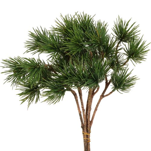 Dekorativa grenar tall konstgjorda tallgrenar gröna 28 cm 6 st