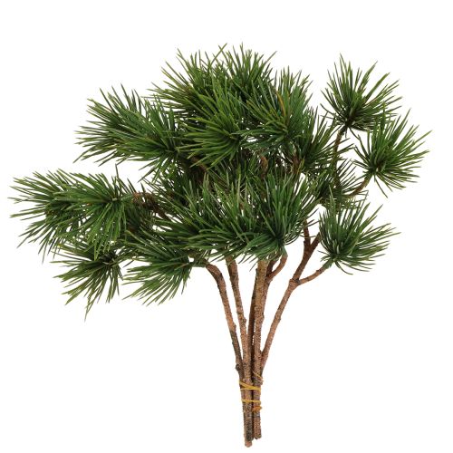 Artikel Dekorativa grenar tall konstgjorda tallgrenar gröna 28 cm 6 st