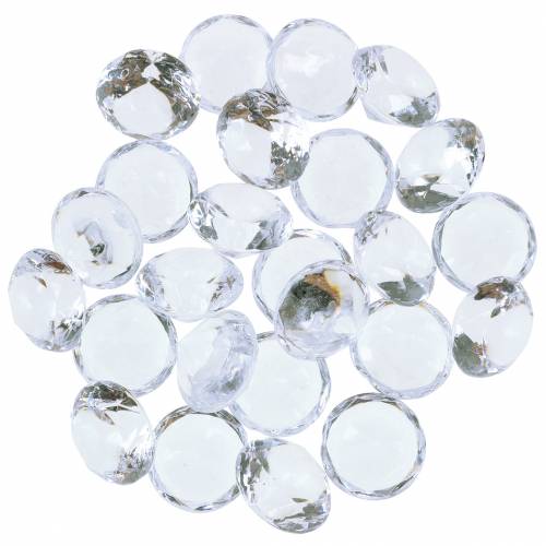 Floristik24 Dekorativa diamanter Ø2cm 500g