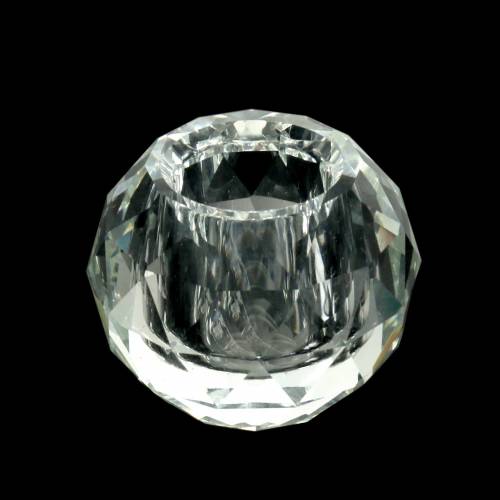 Artikel Ljusstake diamantklar Ø5cm bordsdekoration