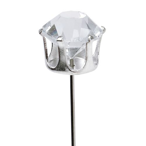 Artikel Diamantnål silver Ø10mm L6cm 36st