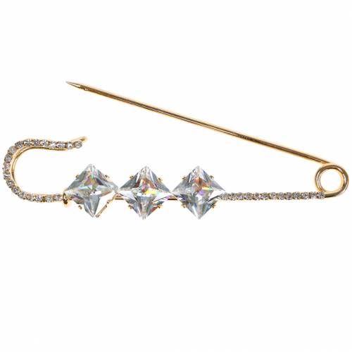 Artikel Säkerhetsstift smycken stift diamantguld 2st