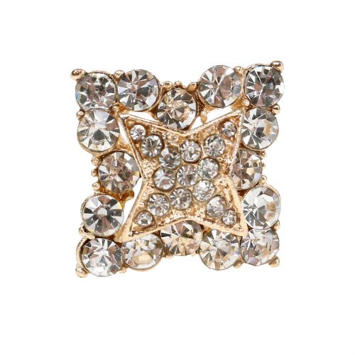 Artikel Diamond pin bröllop dekoration guld 7cm 9st