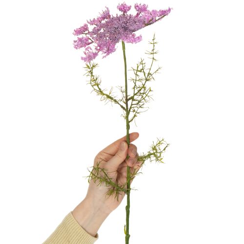 Artikel Konstgjord silkesblomma med dill för modern inredning 70 cm
