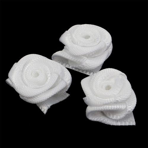 Floristik24 Diorrose för limning och spridning vit Ø1,5cm 24 st