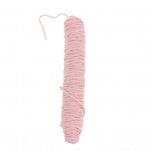 Vektråd filtsnöre rosa 55m