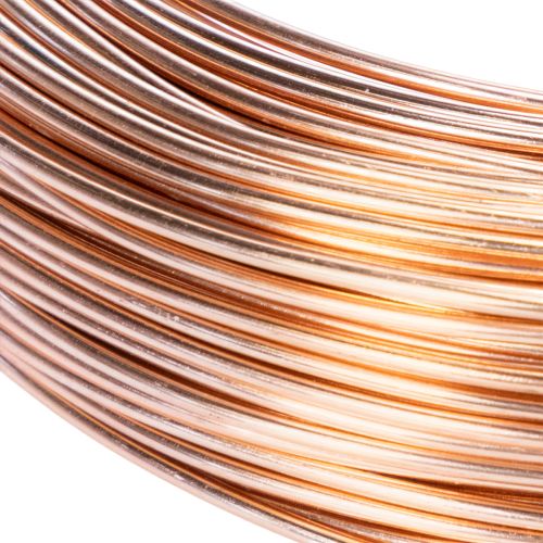 Aluminiumtrådsrulle för hantverk och blomsterdekorationer, 60 m, 500 g | Floristik24.se