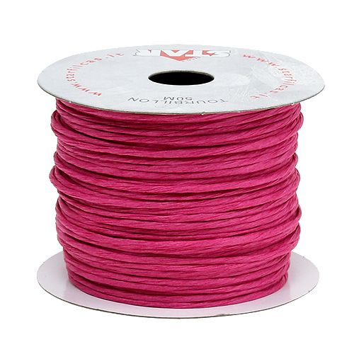 Floristik24 Trådlindad 50m Fuchsia