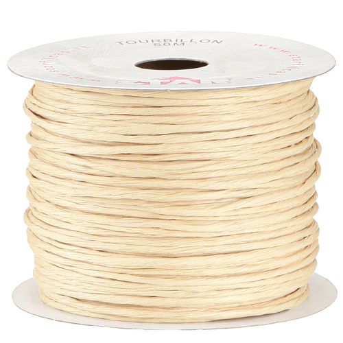 Trådlindad 50m naturlig