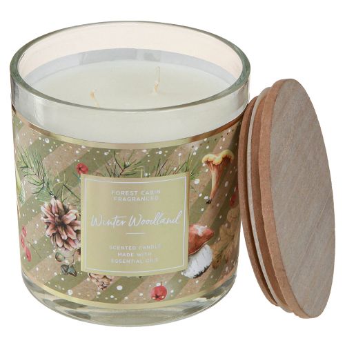 Artikel Doftljus Winter Woodland ljus i glas Ø9,5cm H10,5cm