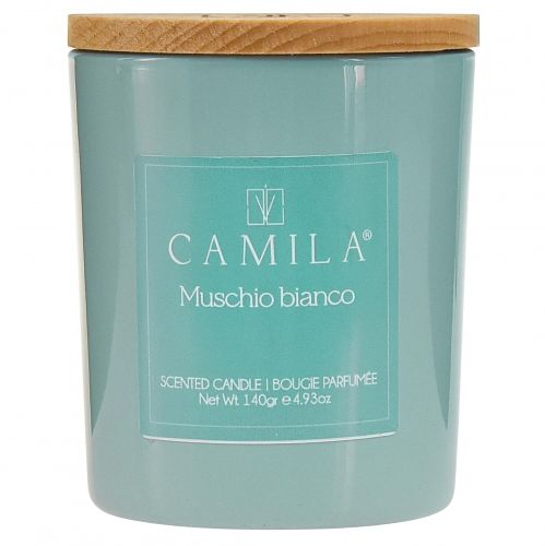 Artikel Doftljus i glas Camila White Musk Ø7,5cm H8cm