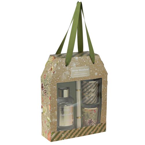 Floristik24 Doftljus rumsdoft presentask jul 16,5x6x21cm