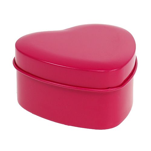 Floristik24 Doftljus hjärta form rosa 7cm x 3,5cm 1 st