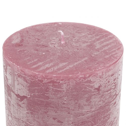 Artikel Enfärgade ljus gammalrosa 60x100mm 4 st
