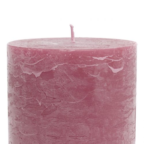 Artikel Enfärgade ljus antikrosa 85x120mm 2st