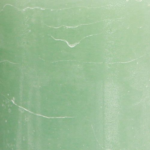 Artikel Enfärgade ljus gröna jadepelarljus 70×120mm 4 st