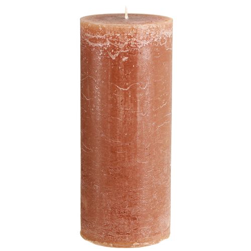 Floristik24 Enfärgade ljus kola pelarljus 85×200mm 2 st