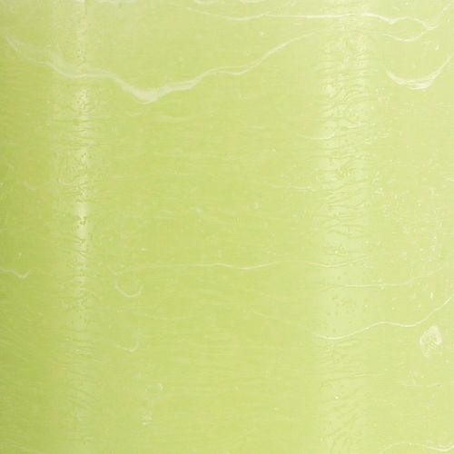 Artikel Enfärgade ljus limegrönt Pelarljus 85×150mm 2 st