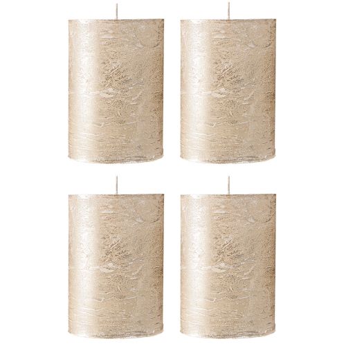 Artikel Enfärgade ljus platina 70x100mm 4 st