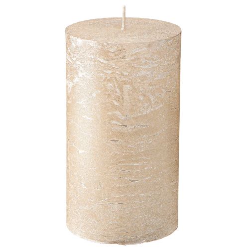 Artikel Enfärgade ljus platina 85x150mm 2st