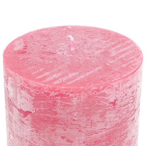 Artikel Enfärgade ljus rosa 50x100mm 4st