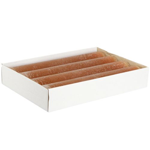 Artikel Enfärgade ljus stickljus kola 50x300mm 4 st