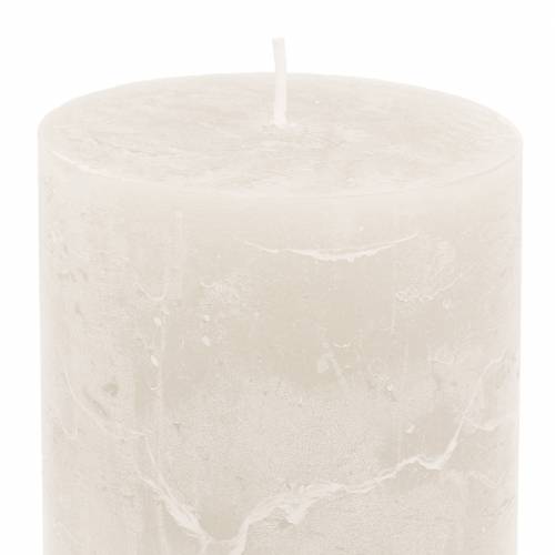 Artikel Enfärgade ljus vita 70x100mm 4 st