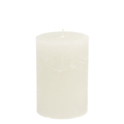 Enfärgade ljus vita 85x120mm 2 st