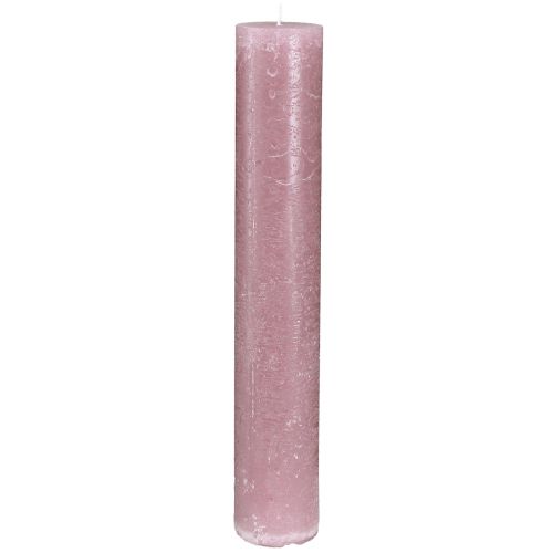 Artikel Enfärgade ljus i gammalrosa ljus 50x300mm 4 st