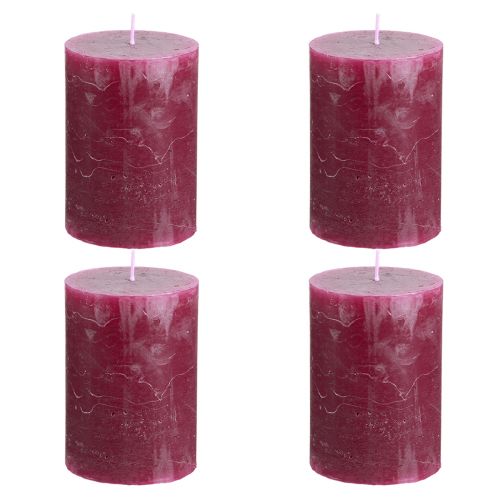 Artikel Enfärgade ljus i Bärstolpar 70x100mm 4 st