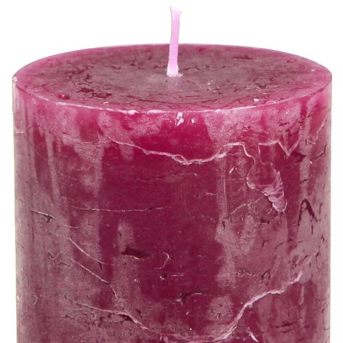 Artikel Enfärgade pelarljus 3 färger Bär 60×100mm 12 st