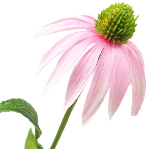 Floristik24 Echinacea blomma konstgjord ljusrosa 90 cm