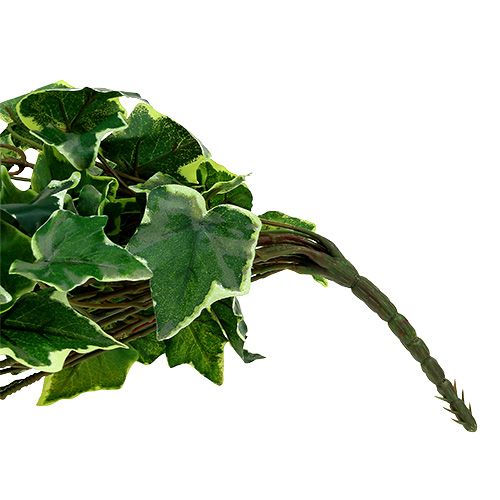 Floristik24 Murgrönahängare Real-Touch grön-vit 130cm