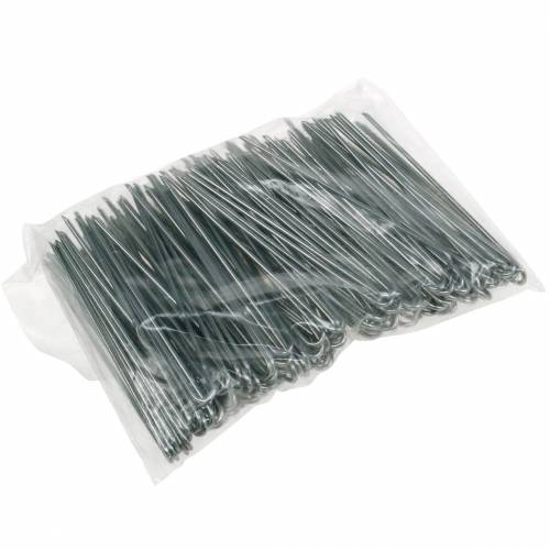 Artikel Murgröna Pins 80mm Galvaniserade Florist Pins 400g