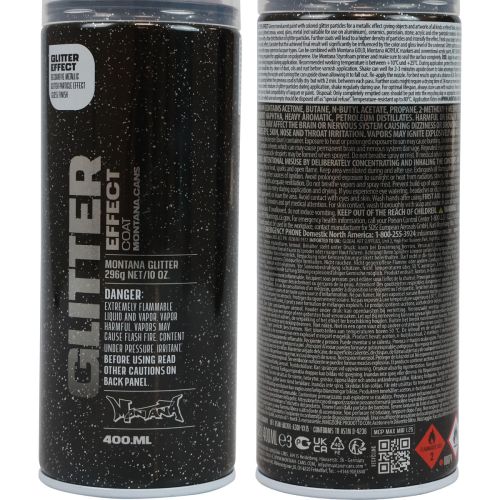 Artikel Glitter Spray Röd Montana Glitter Spray Julröd 400ml