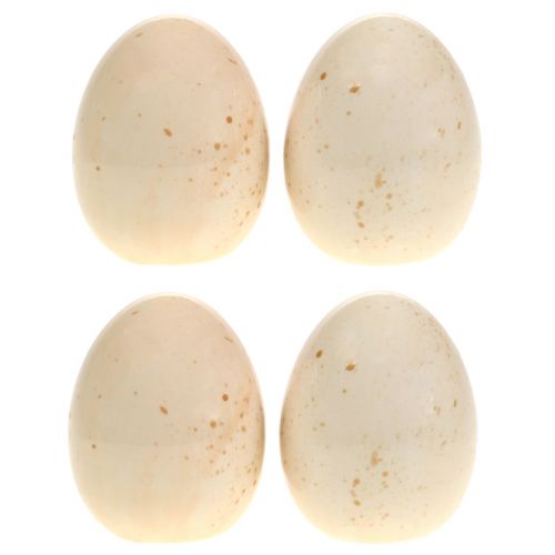 Floristik24 Dekorativa keramiska ägg H8,5cm 4st