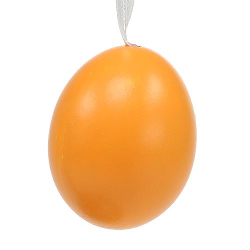 Floristik24 Hängägg Grön-Orange 6cm 12st