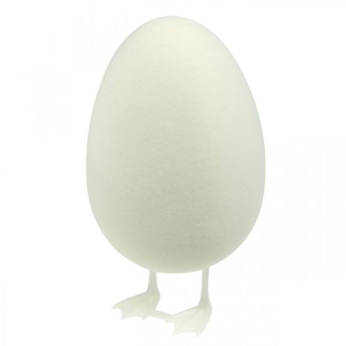 Artikel Dekorativt ägg med ben Påskäggvita Bordsdekoration påskfigur H25cm