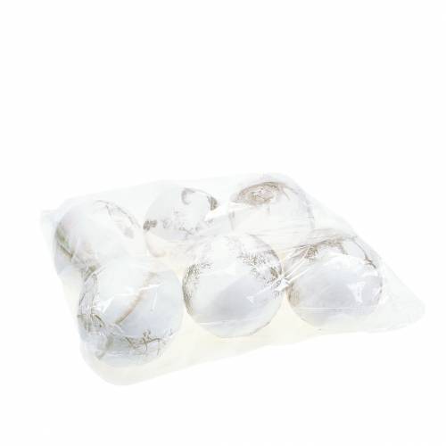 Floristik24 Ägg vintage motiv att hänga 13cm 6st