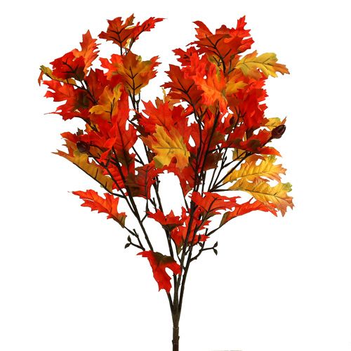 Floristik24 Ek lämnar buske orange 56cm