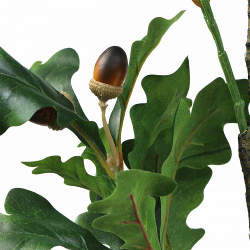 Floristik24 Konstgjord ekbladsgren med ekollon 90cm