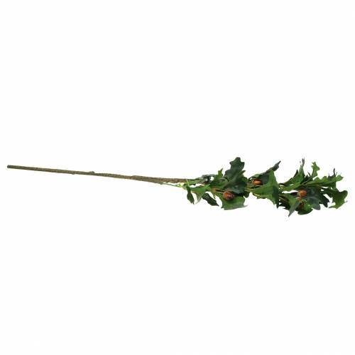 Floristik24 Konstgjord ekbladsgren med ekollon 90cm
