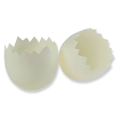 Floristik24 Äggkopp vit Ø 8cm 12st